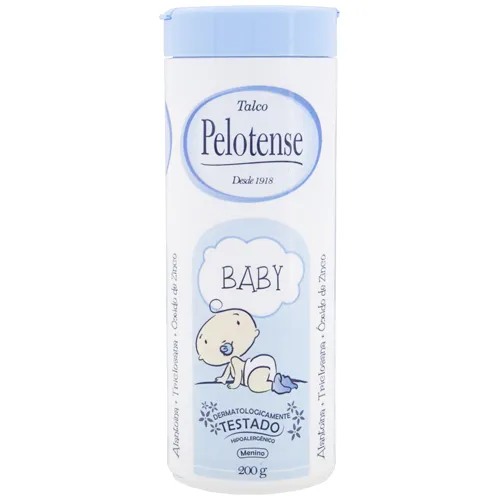 TALCO PELOTENSE BABY AZUL 200G