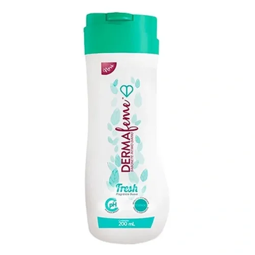 KIT SABONETE LIQUIDO DERMAFEME FRESH 2UN 200ML