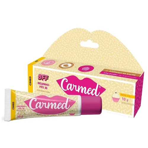 HIDRATANTE LABIAL CARMED BFF BEIJINHO FPS 30 10G