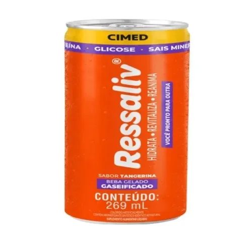 RESSALIV TANGERINA COM GAS 269ML