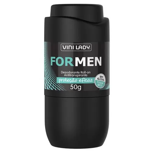 DESODORANTE VINI LADY ROLL ON FOR MEN 50G