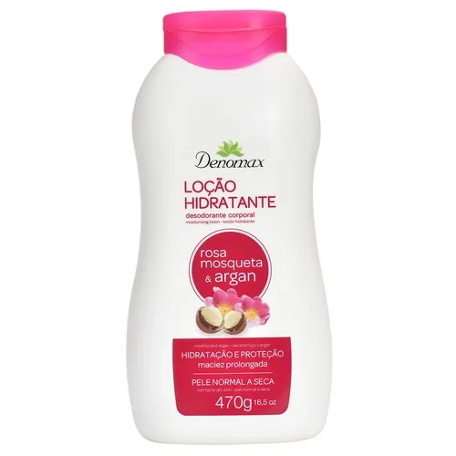 LOCAO DENOMAX ROSA MOSQUETA/ARGAN 470G