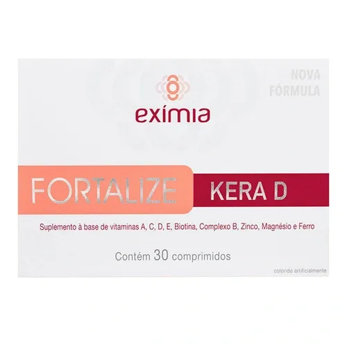 Eximia Fortalize Kera D 30 Comprimidos