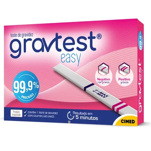 TESTE DE GRAVIDEZ GRAV TEST 1UN