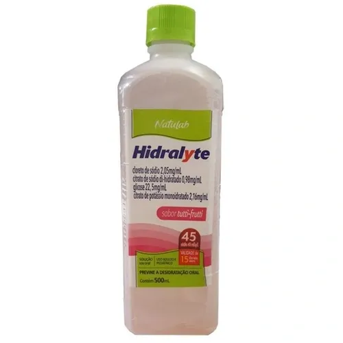 HYDRALITE 45 SABOR TUTTI-FRUTTI SOLUCAO 500ML