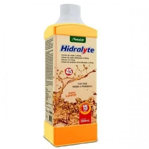 HIDRALYTE LARANJA 500ML