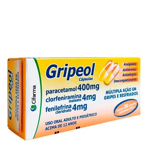 GRIPEOL 20CAP