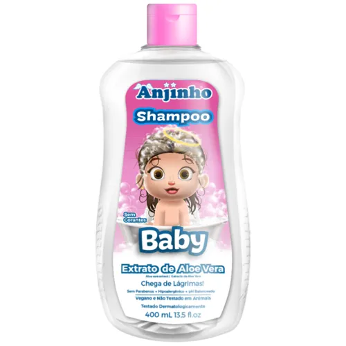 SHAMPOO ANJINHO BABY ROSA 400ML