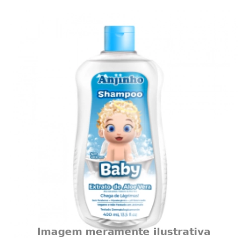 Shampoo Anjinho Baby Azul 400 Ml
