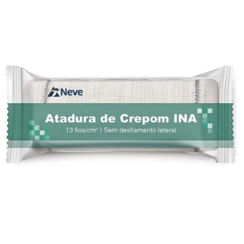 ATADURA CREPOM NEVE 13FIO 15CMX1.8M 13,5G