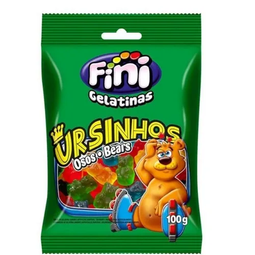 BALA FINI GELATINAS URSINHOS 100G