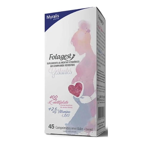 FOLAGEST 400MG 45CP REV