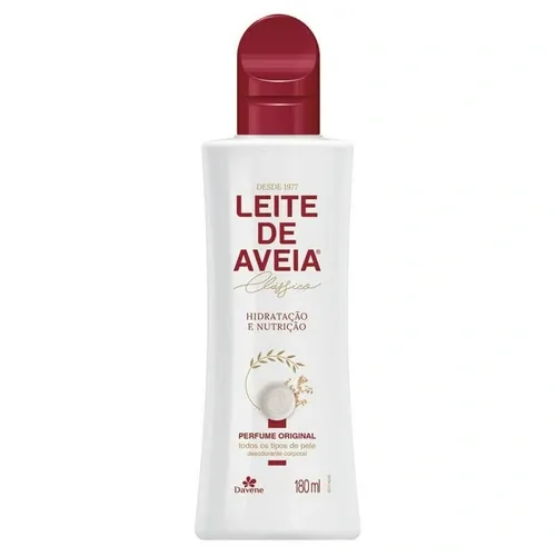 HIDRATANTE DAVENE LEITE DE AVEIA CLASSICO PERFUME ORIGINAL 180ML