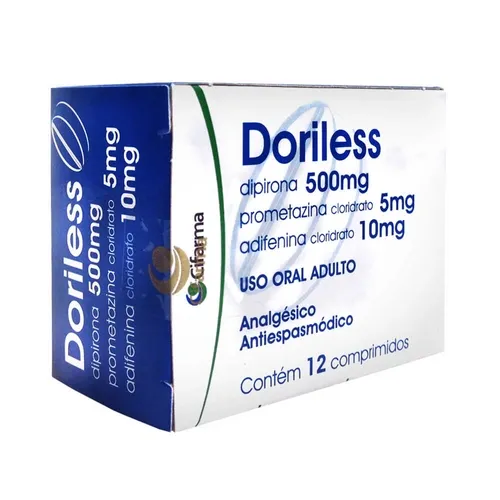 DORILESS DOR E FEBRE 12CP