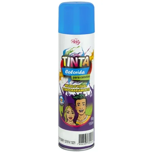TINTA SPRAY  MY PARTY COLORIDA AZUL 150ML