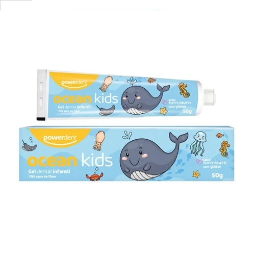 GEL DENTAL POWERDENT OCEAN KIDS 50G