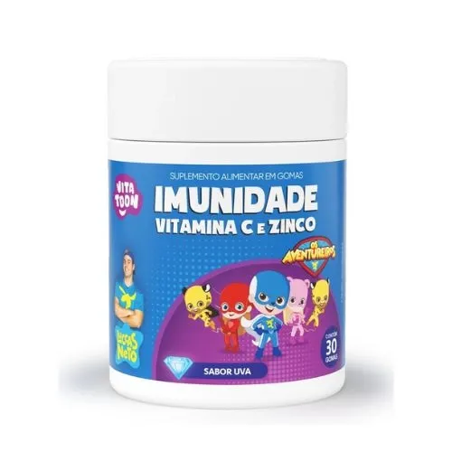 VITATOON IMUNIDADE VIT C + ZINCO UVA 30 GOMAS MAXINUTRI