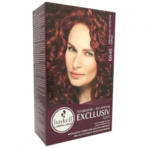 TINTA EXCLLUSIV 6646 VERMELHO ESPECIAL CEREJA S/A KIT 1UN