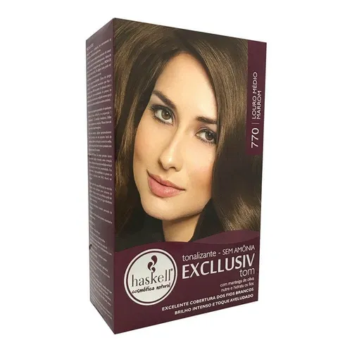 TINTA EXCLLUSIV 770 LOURO MEDIO MARROM S/A KIT 1UN