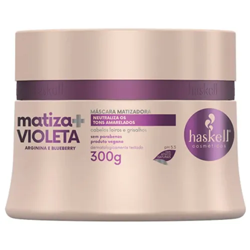 MASCARA MATIZANTE HASKELL MATIZA+ULTRAVIOLETA 300G