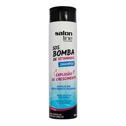 SHAMPOO SALON LINE SOS BOMBA ORIGINAL 300ML