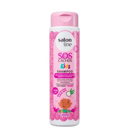 SHAMPOO SALON LINE KIDS SOS CACHOS 300ML