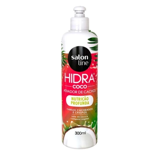 ATIVADOR CACHOS SALON LINE HIDRA COCO 300ML