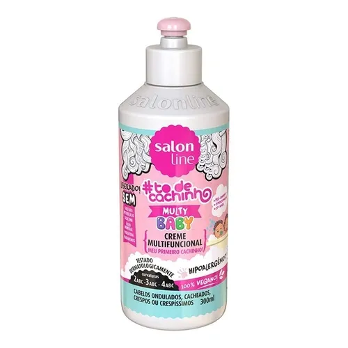CREME SALON LINE MULTY BABY MULTIFUNCIONAL 300ML