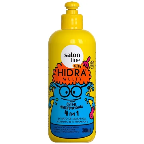 CREME PARA PENTEAR MULTIFUNCIONAL SALON LINE HIDRA MULTY KIDS COM 300ML