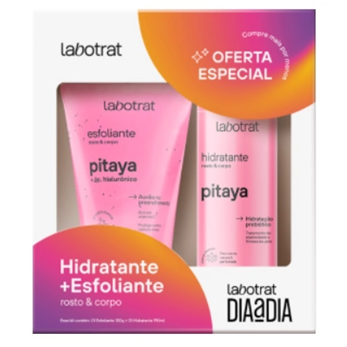 KIT LABOTRAT ESFOLIANTE+HIDRATANTE PITAYA 2UN 150G+190G