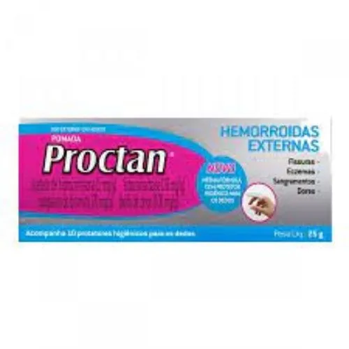 Proctan Pomada 25G 10 Protetores
