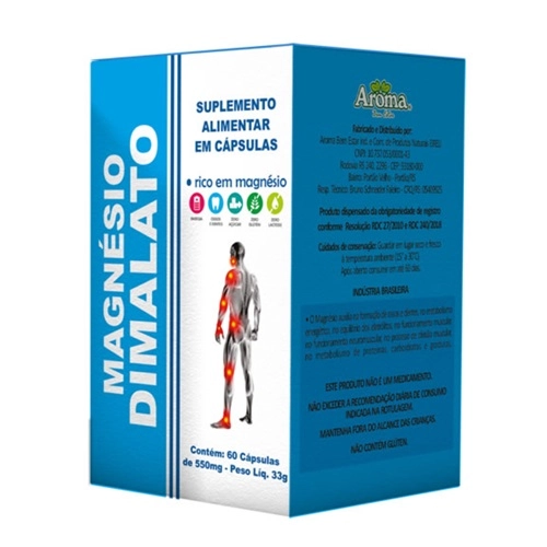 MAGNESIO DIMALATO 60COMPRIMIDO AROMA
