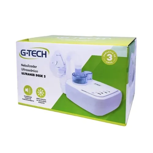 NEBULIZADOR ULTRASSONICO G-TECH ULTRANEB DESK 2 G-TECH 1 UNIDADE