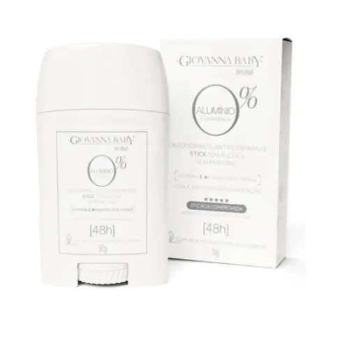 DESODORANTE GIOVANNA BABY CR SEM ALUMINIO NEUTRAL STICK 50G