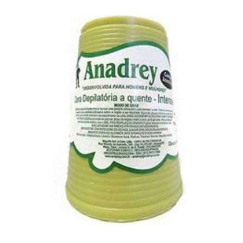 CERA DEPILATORIA ANADREY QUENTE INTENSE 400G