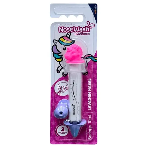 SERINGA LAVAGEM NASAL NOSEWASH UNICORNIO