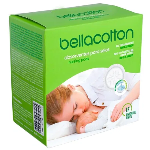 PROTETOR SEIOS BELLACOTTON 12UN