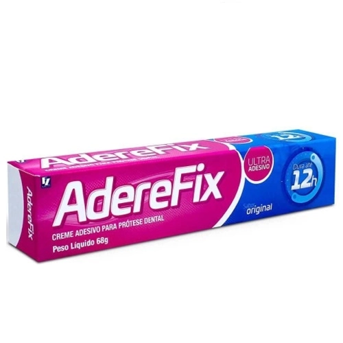 CREME ADESIVO PARA PROTESE DENTAL ADEREFIX ORIGINAL 68G 