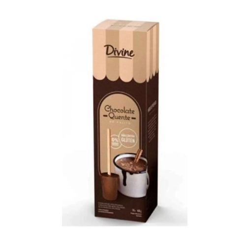 Divine Chocolate Quente No Palito 45G