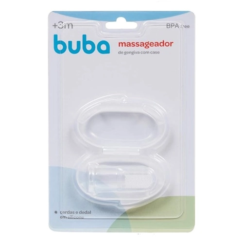 MASSAGEADOR BUBA GENGIVA SILICONE C/ESTOJO 5232 1UN