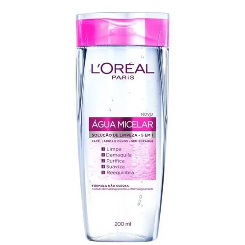 AGUA MICELAR LOREAL 5X1 200ML