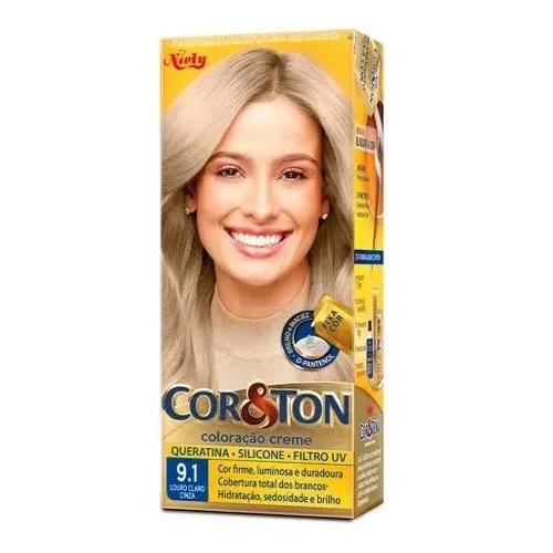 TINTA COR&TON 9.1 LOURO CLARO CINZA 1UN