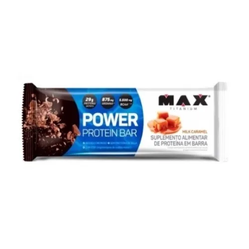 MAX POWER PROTEIN BAR BOMBOM DE AVELA COM COCO 41G