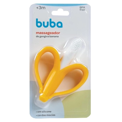 MASSAGEADOR BUBA GENGIVAS BANANA 7232 1UN