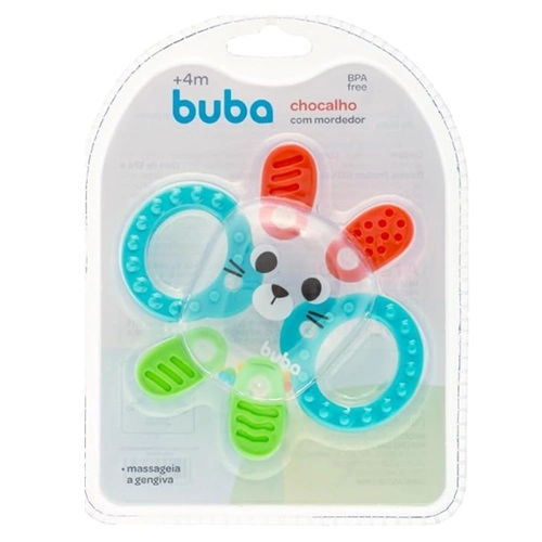 MORDEDOR BUBA CHOCALHO COELHINHO 17872 1UN