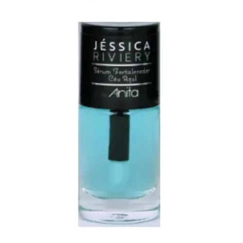 ESMALTE ANITA TRAT JESSICA RIVIERY SERUM FORTALECEDOR CEU AZUL 4022 10ML