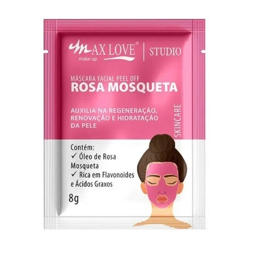 MASCARA FACIAL MAX LOVE PEEL OFF REVITALIZANTE 8G