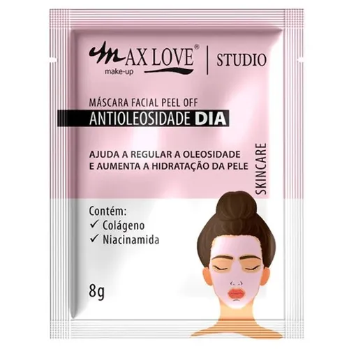 MASCARA FACIAL MAX LOVE CONTROLE DE OLEOSIDADE 8G