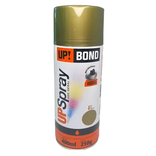 Upbond Spray Uso Geral Dourado 400Ml