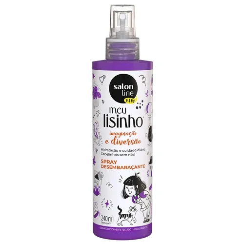 SPRAY SALON LINE KIDS MEU LISINHO DESEMBARACANTE 240ML